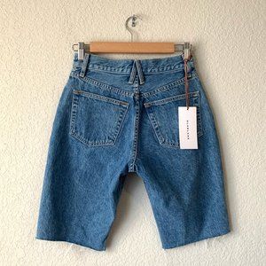 SLVRLAKE Beatnik Raw Hem Jean Shorts Cut-Off